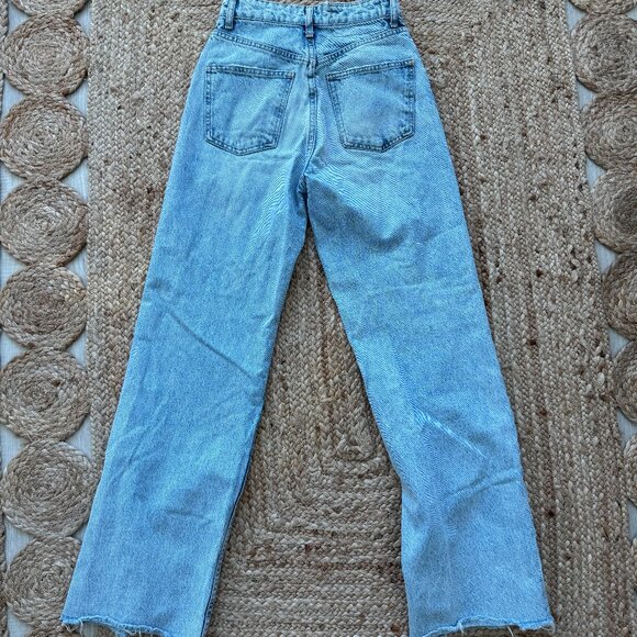ZARA High Waist Wide-Leg Jeans – Size 34 – Ref 6045/224/400 🩵 - Picture 8 of 12